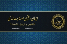 Iman, Yaqeen aur Sabit Qadmi Tanzeemi o Tarbiyati Nashist-by-Prof Dr Hassan Mohi-ud-Din Qadri